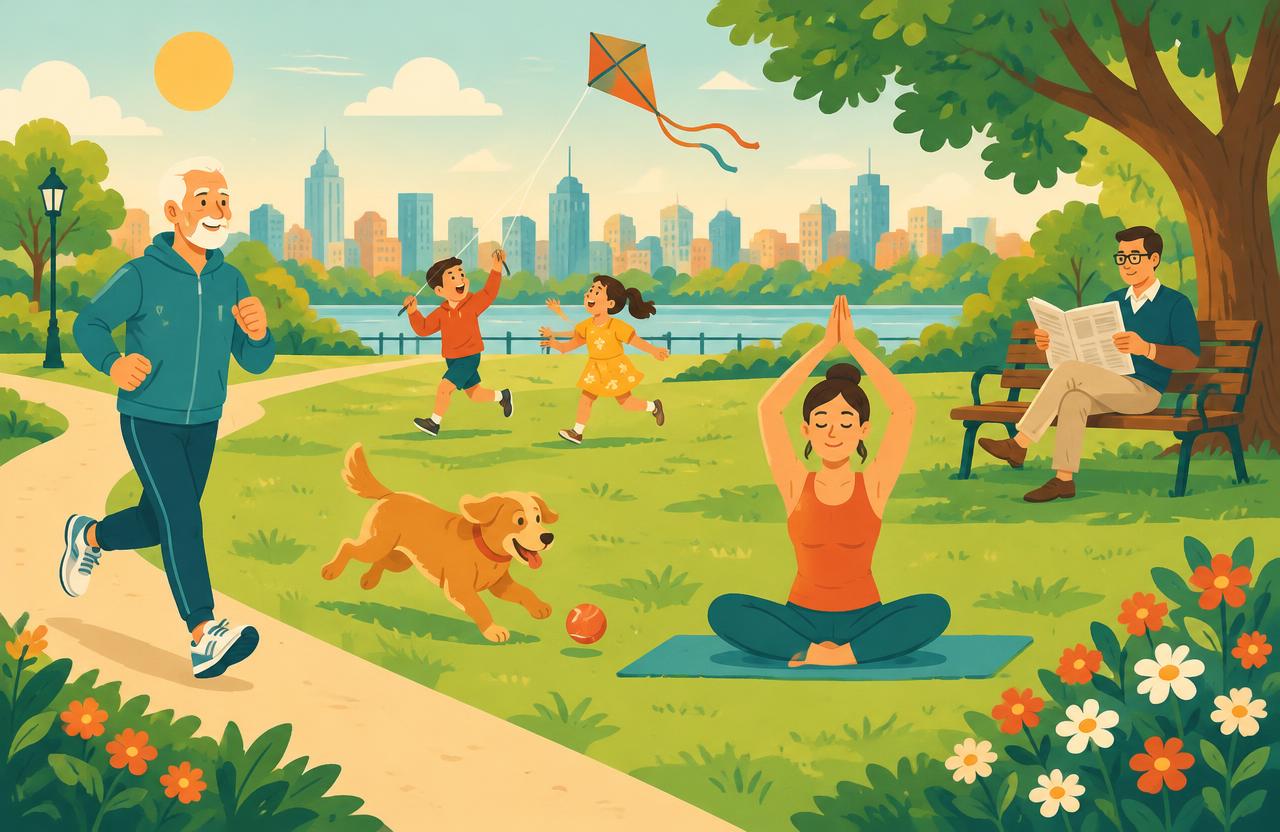 Morning in the Park