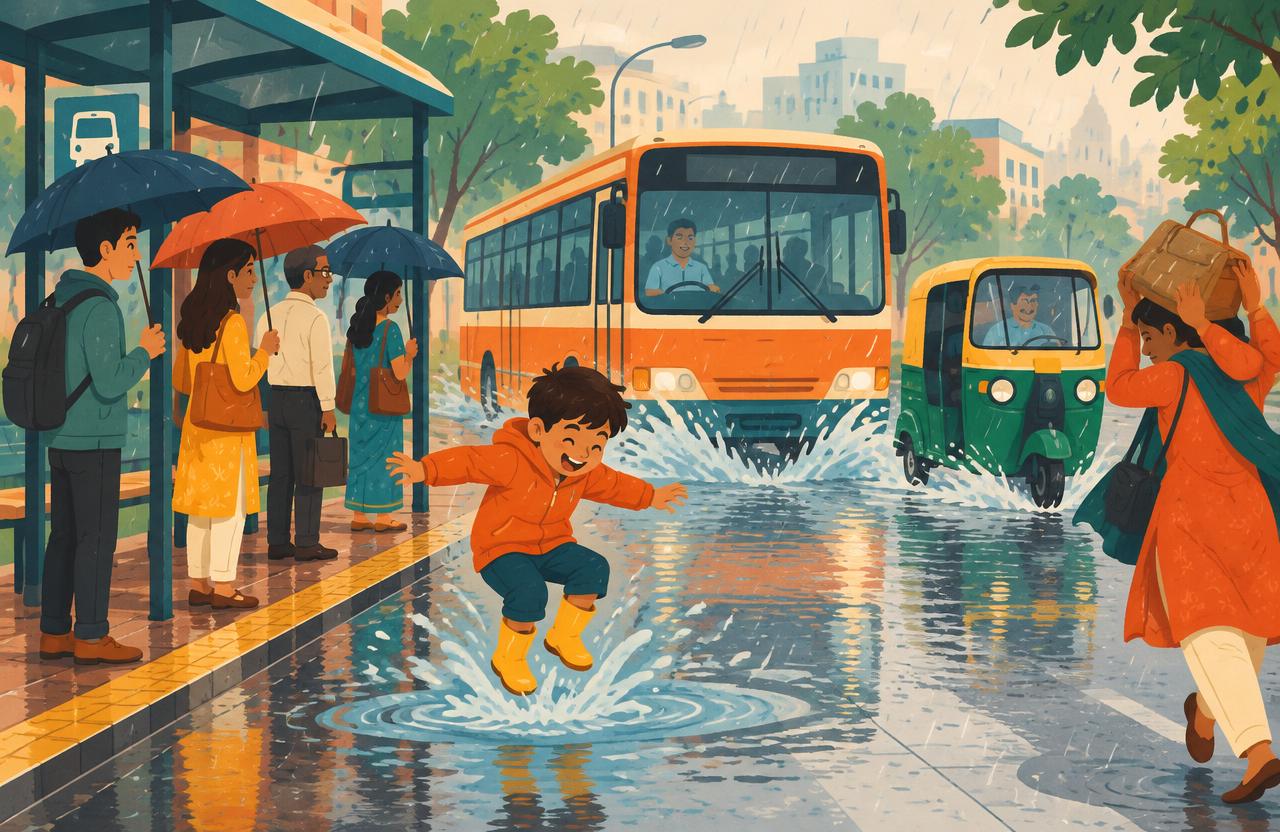 Monsoon Bus Stop